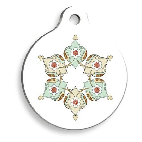 Motif 10 Kedi ve Köpek Künyesi Large: 3,8 cm. ürün görseli 1