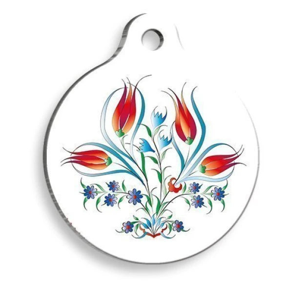 Motif 9 Kedi ve Köpek Künyesi Medium: 3 cm. ürün görseli 1