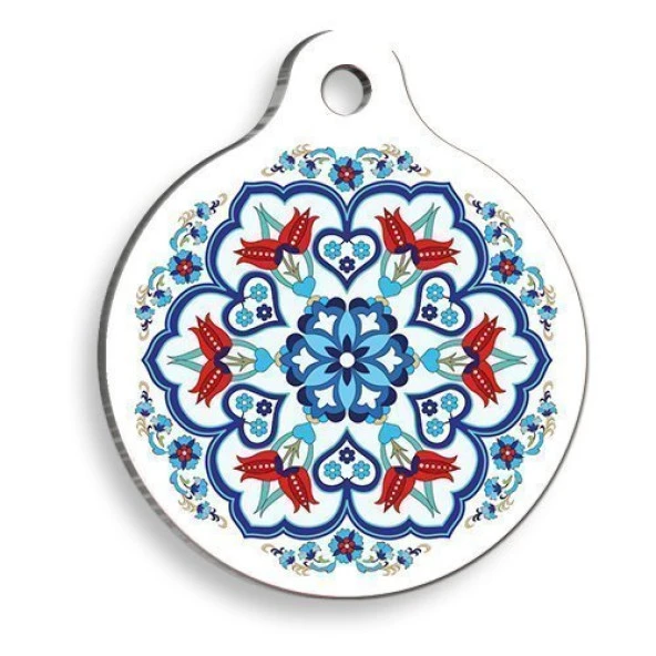 Motif 1 Kedi ve Köpek Künyesi Small: 2,5 cm. ürün görseli 1