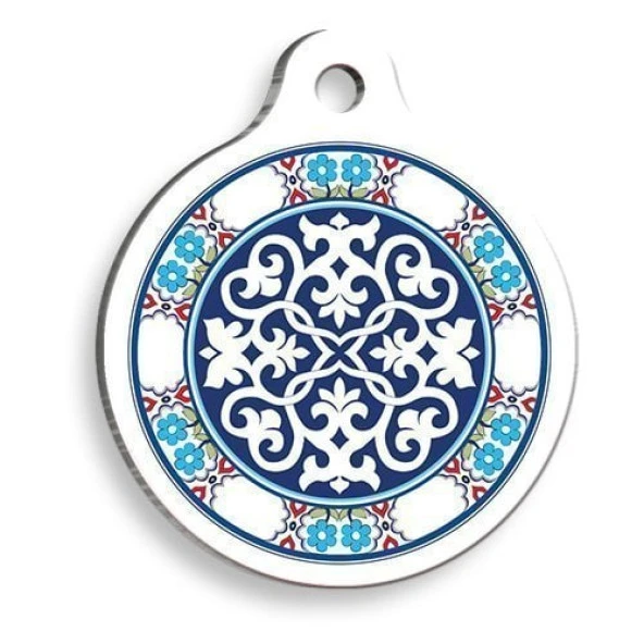 Motif 2 Kedi ve Köpek Künyesi Medium: 3 cm. ürün görseli 1