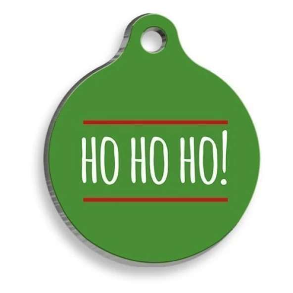 Christmas Serisi Hohoho Comics Yuvarlak Kedi ve Köpek Künyesi Medium: 3 cm. ürün görseli 1