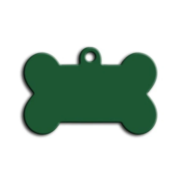 Medium Kemik Köpek Künyesi Yeşil ürün görseli 1