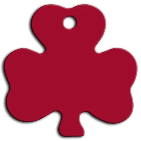 Yonca Model Kedi Köpek Künyesi Kırmızı ürün görseli 1