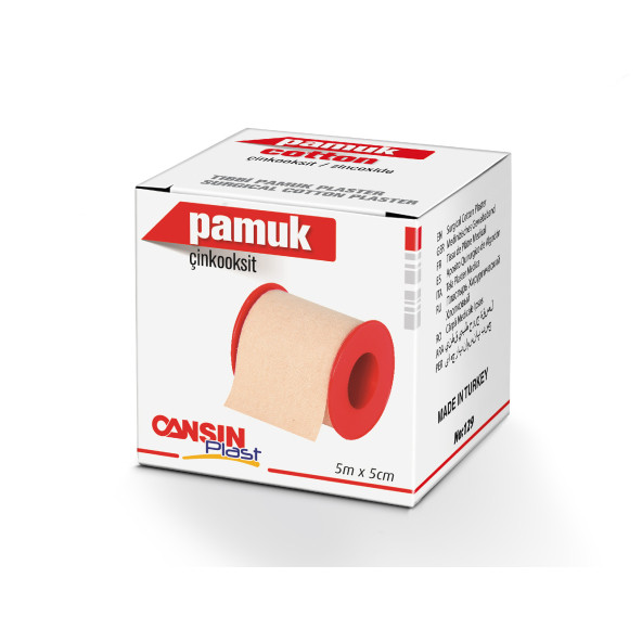 Cansın Plast Pamuk Flaster 5m x 5cm