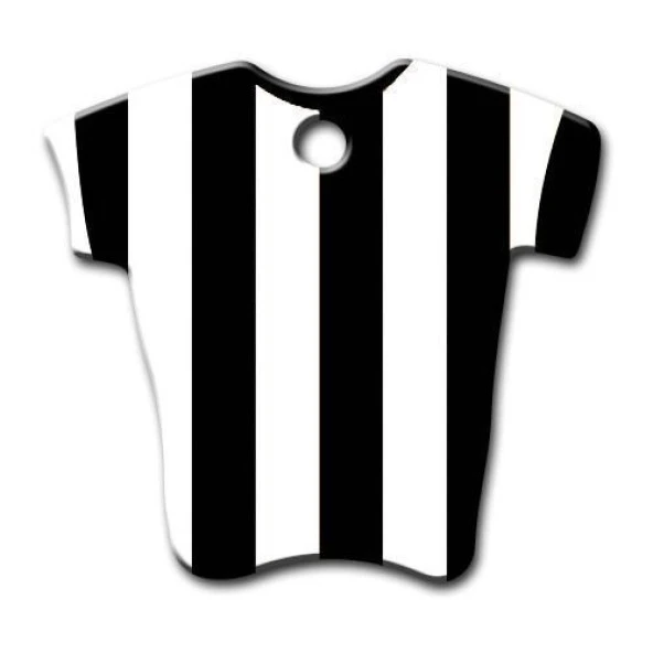 Siyah Beyaz Forma Köpek Künyesi ürün görseli 1