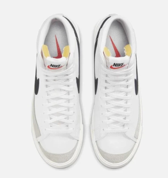 Beyaz Nike Blazer Mid Vintage '77 CO Erkek Spor Ayakkabı BQ6806100 I-108 - 4