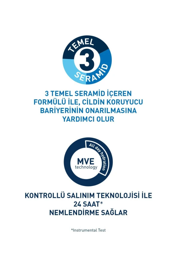 CeraVe Nemlendirici Krem Kuru Ciltler Seramid Ve Hyalüronik Asit Içerikli Yüz Vücut 50ml - 6