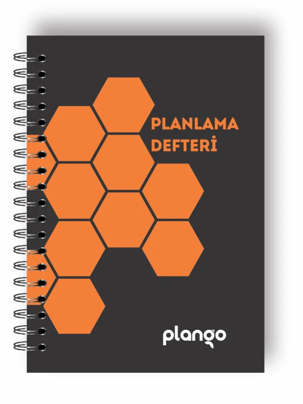 Bal Peteği Günlük Planlayıcı Defter - Ders Çalışma Planlayıcı Defteri - Planlama Defteri