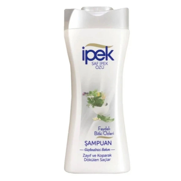 İpek Şampuan 480ml Faydalı Bitki Özleri Zayıf Ve Koparak Dökülen Saçlar