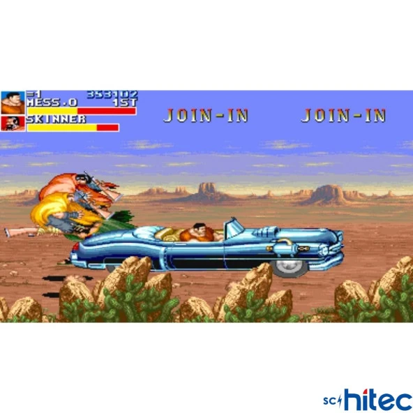 ScHitec 4K 2024 Arcade Station 3D Pandora 4800 Oyunlu TV Baglanan Atari Makinası - 7