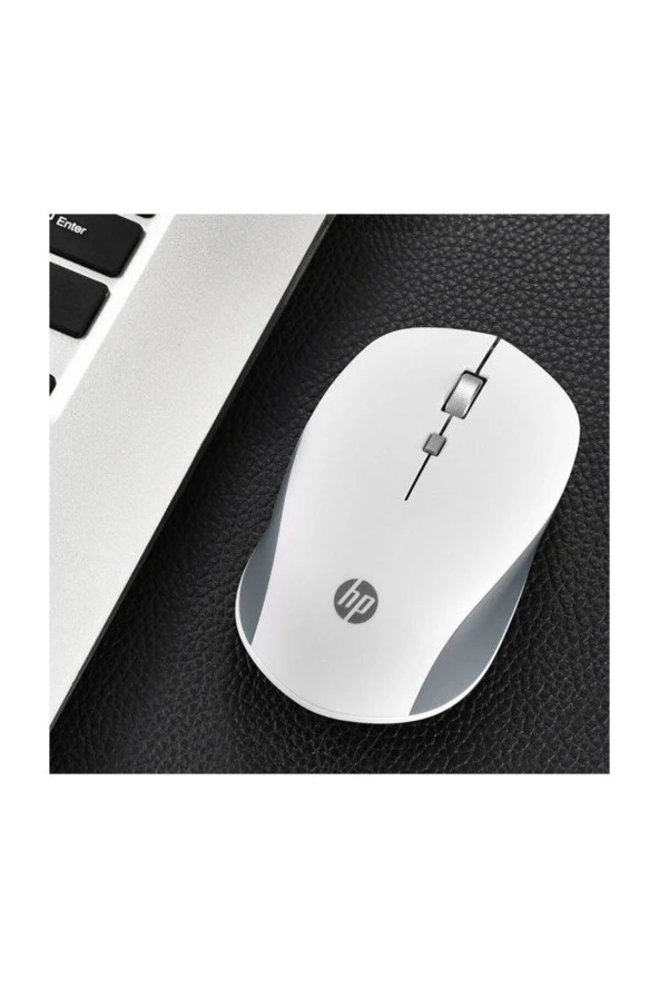 HP S1000 Plus1600 DPI Kablosuz Wireless Mouse Beyaz