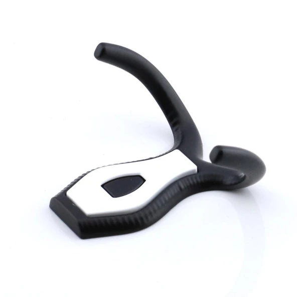 Askı Dolap Askılık Vestiyer Banyo Mutfak Askılığı Duvar Kapı Elbise Kıyafet Askısı Siyah - Resim 5