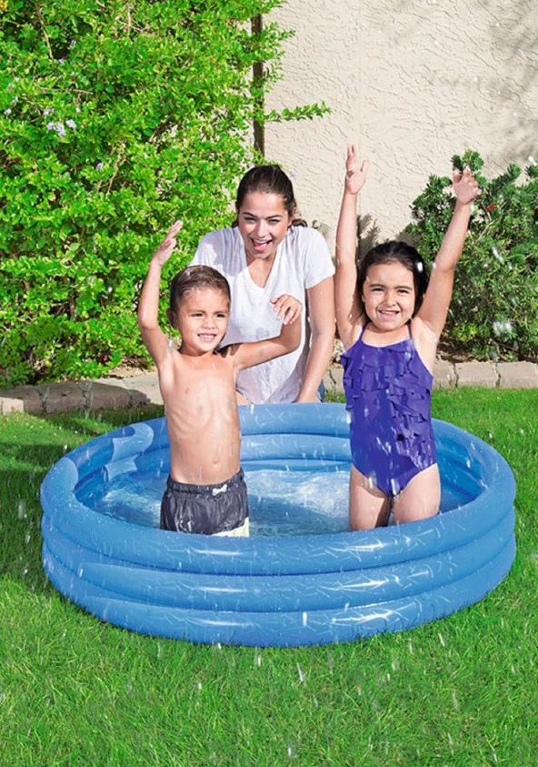 Bestway 51025 Mavi Şişme Havuz Çocuk Havuzu 122X25CM