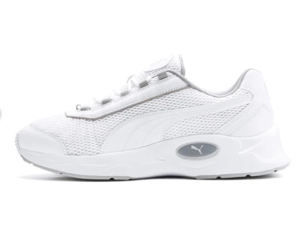 Puma Nucleus Erkek Beyaz Spor Ayakkabısı 36977701 - Resim 4
