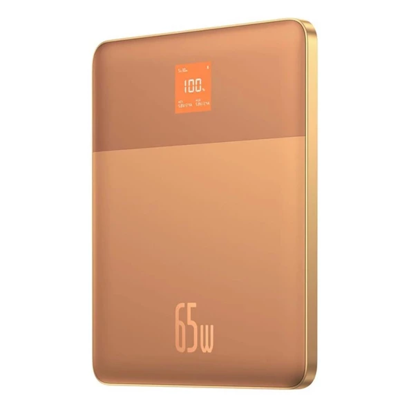 Baseus Süper İnce 65W 12000mAh Taşınabilir Şarj Cihazı Powerbank, Dijital Göstergeli, Akım ve Isı Korumalı - 7