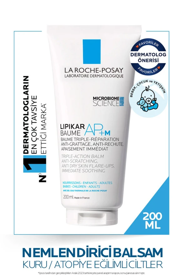 La Roche Posay Lipikar Baume Ap M 200 ml Yatıştırıcı Balsam