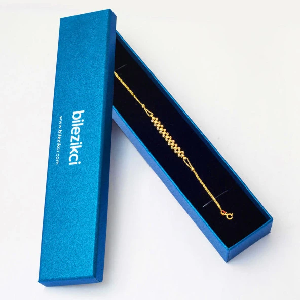 Dorika Örgü 22 Ayar Altın Bileklik - 3