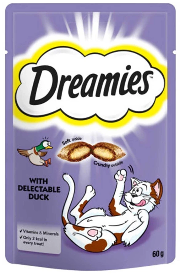 Dreamies Ördekli Kedi Ödül Maması 60 Gr