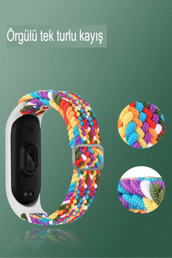 Cda Store Apple Watc 38-40-41 Uyumlu 1/2/3/4/5/6//7/8/SE Çoklu Renk Star Kordon - 11