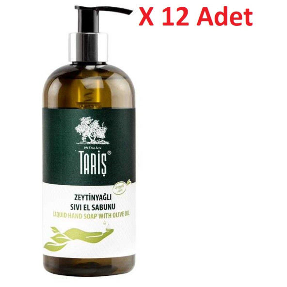 Tariş Zeytinyağlı Sıvı El Sabunu 400 ML X 12 Adet