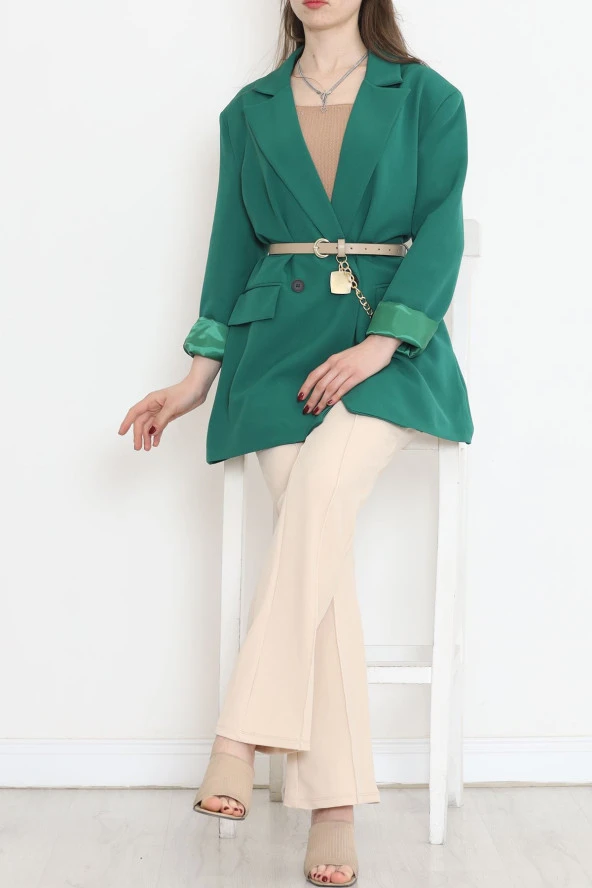 Blazer Ceket Yeşil - 16612.1811. - 2