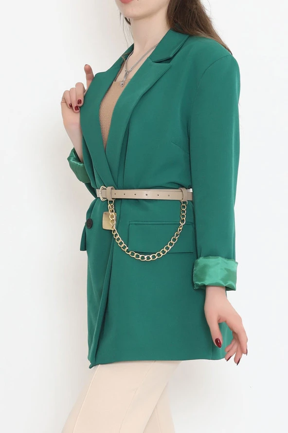 Blazer Ceket Yeşil - 16612.1811. - 3