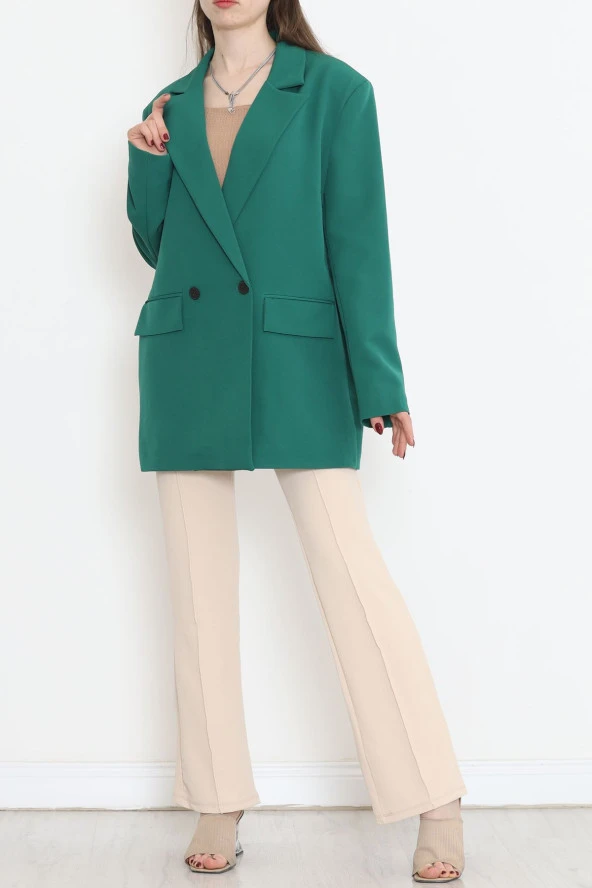 Blazer Ceket Yeşil - 16612.1811. - 4