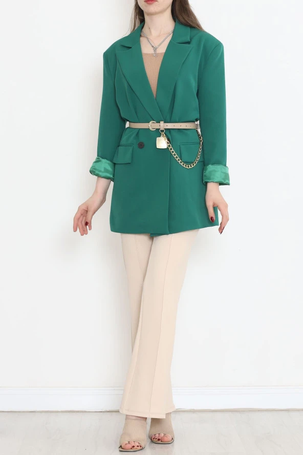 Blazer Ceket Yeşil - 16612.1811. - 7
