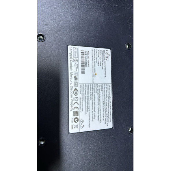 FUJITSU SCENICVIEW E19W-5 19 1440 X 900 5 MS DVI-D VGA SPEAKERS MONITOR EKRAN KIRIK - 3