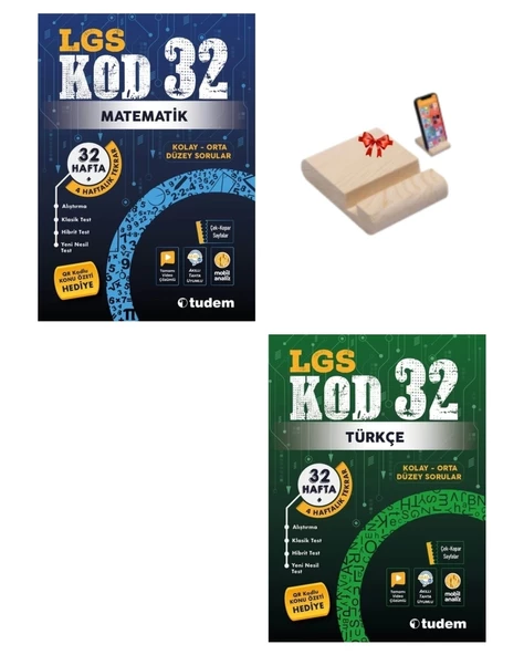 LGS 8. SINIF KOD32 MATEMATİK VE TÜRKÇE SORU BANKASI
