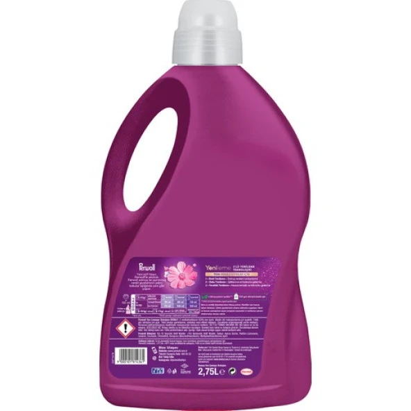 Perwoll Hassas Sıvı Çamaşır Deterjanı Yenileme & Çiçek Cazibesi 2.75 Lt - 3