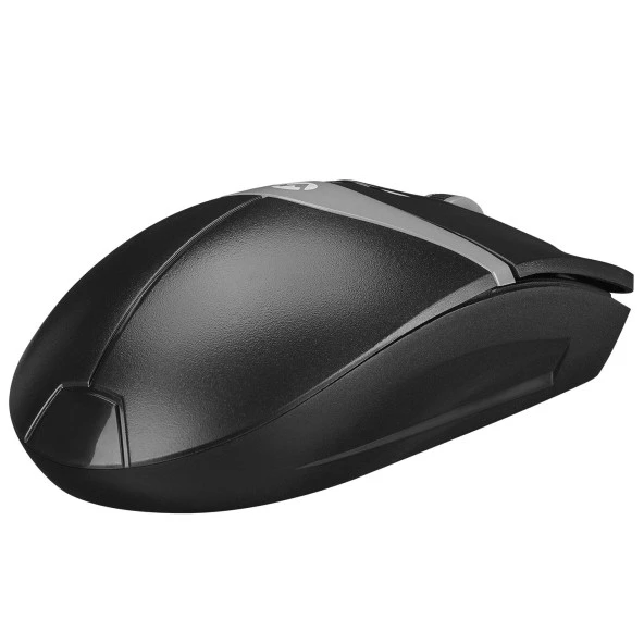 EVEREST SM-220 USB OPTİK MOUSE,3D,SİYAH-GRİ - 4