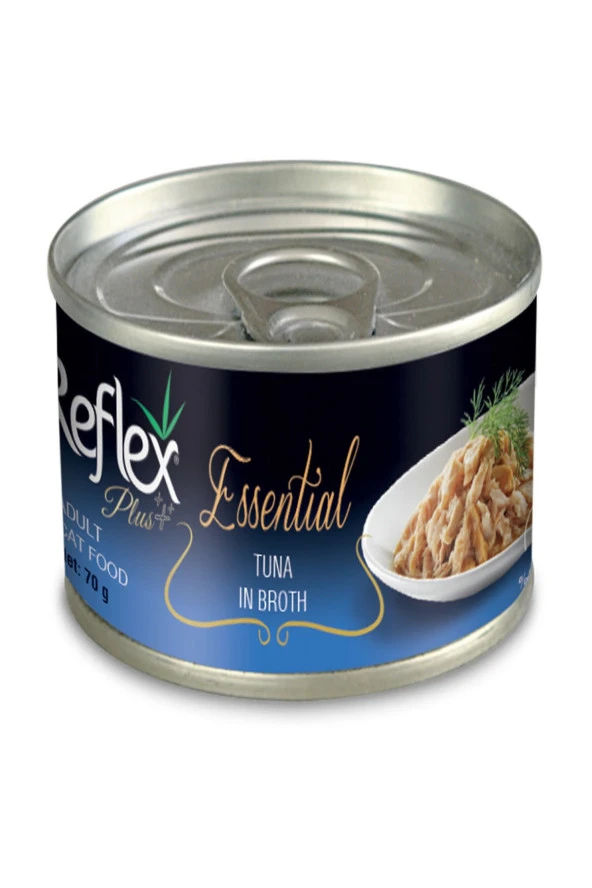 Reflex Plus Essential Atlantik Ton Balığı Kedi Konservesi 70 gr ürün görseli 1