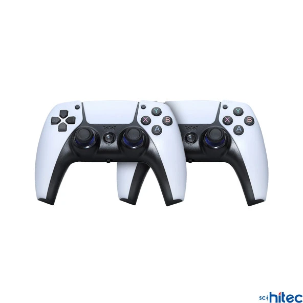 ScHitec 4K Android TV Stick ve Retro Game Konsol 10000 Oyunlu 64GB Beyaz - 2