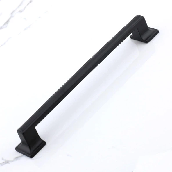 Siyah Kulp Metal Mobilya Çekmece Mutfak Dolap Dolabı Kapak Kulpları 160 mm Kulbu Kulpu 16 cm - 2