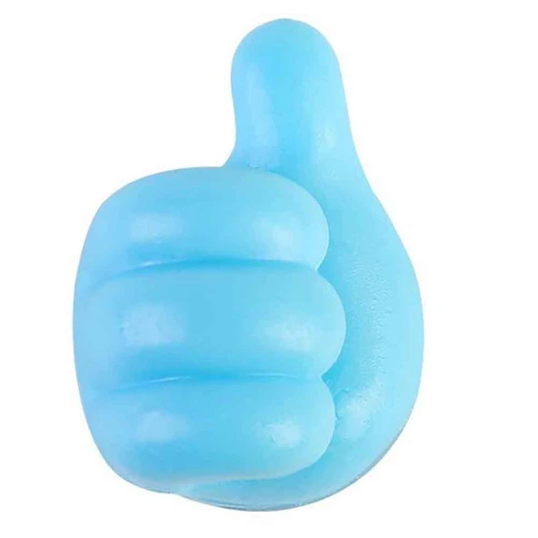 Başparmak Kablo Tutucu, Duvar, Araba, Ev, Organizatör, Kulaklık Tutucu Mavi Renk 5 adet