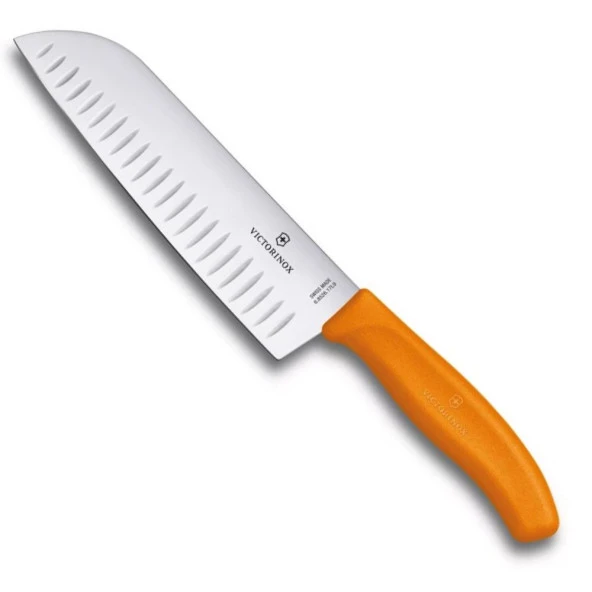 Victorinox Swissclassic 17Cm Santoku Bıçağı Turuncu 6.8526.17L9b