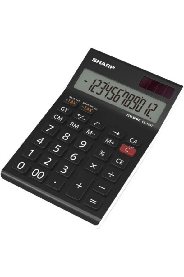 Sharp EL-124T-WH 12 Hane Masa Üstü Hesap Makinesi ürün görseli