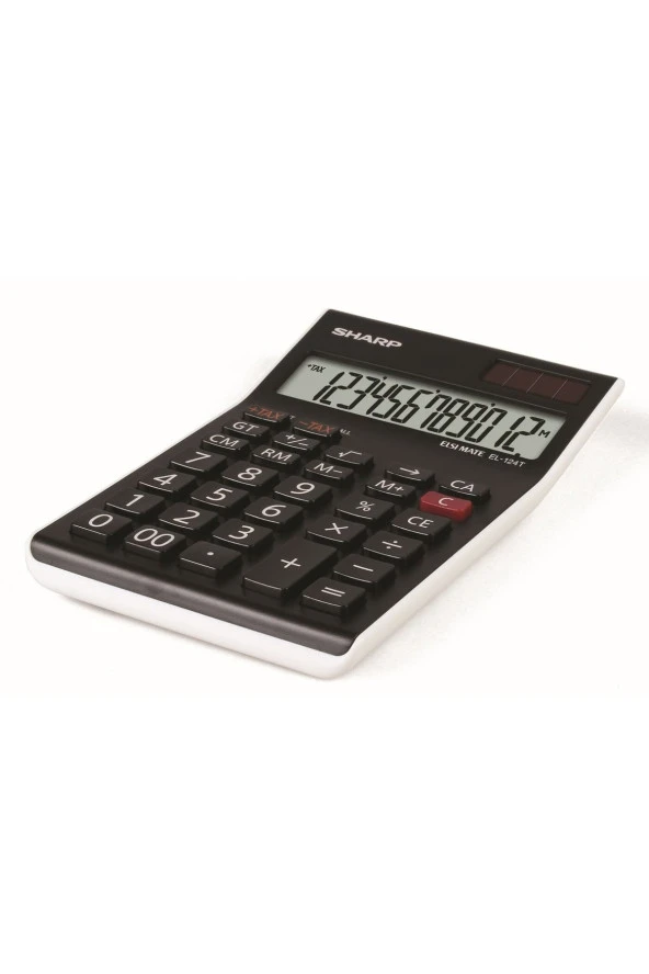 Sharp EL-124T-WH 12 Hane Masa Üstü Hesap Makinesi - Resim 3