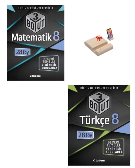 LGS 8. SINIF 3 BOYUT MATEMATİK VE TÜRKÇE - 1