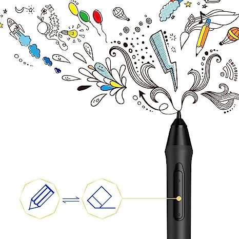 XP-Pen P05 Pilsiz Grafik Tablet Kalem- 8 Yedek Uç ve Kalem Tutucu - 4
