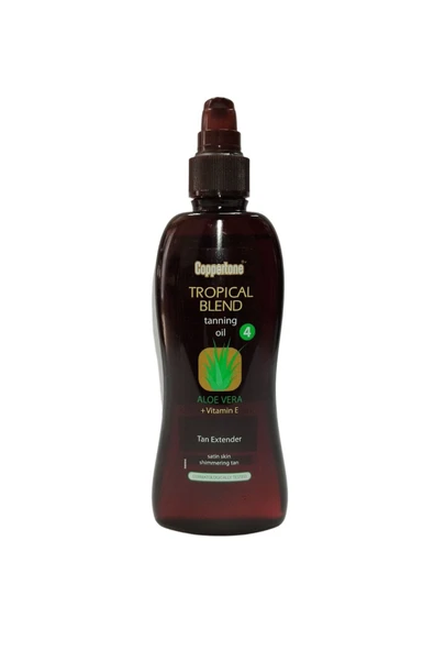Coppertone Tropical Blend 4 Faktör Bronzlaştırıcı Yağ 200 ml