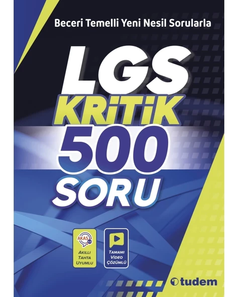 LGS 8. SINIF KRİTİK 500 SORU - 1
