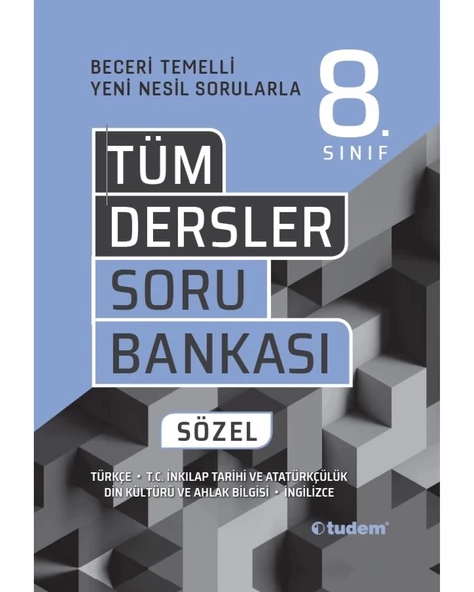 LGS 8. SINIF TÜM DERSLER SÖZEL BECERİ TEMELLİ SORU BANKASI