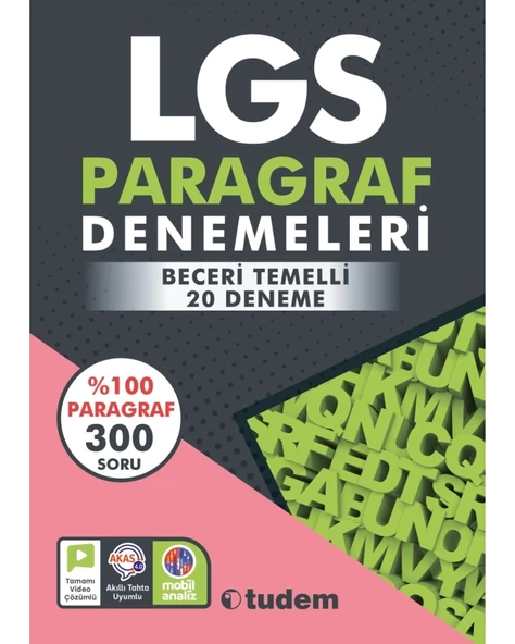 LGS 8. SINIF PARAGRAF DENEMELERİ