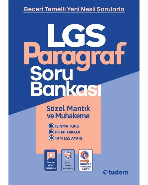 LGS 8. SINIF PARAGRAF SORU BANKASI
