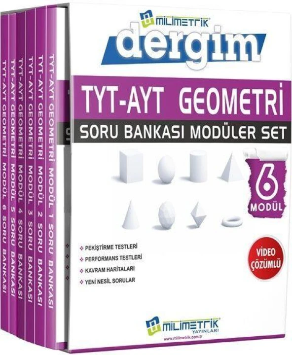 TYT AYT Geometri Sınav Koçu Soru Bankası Seti Eğitim Dünyası Yayınları