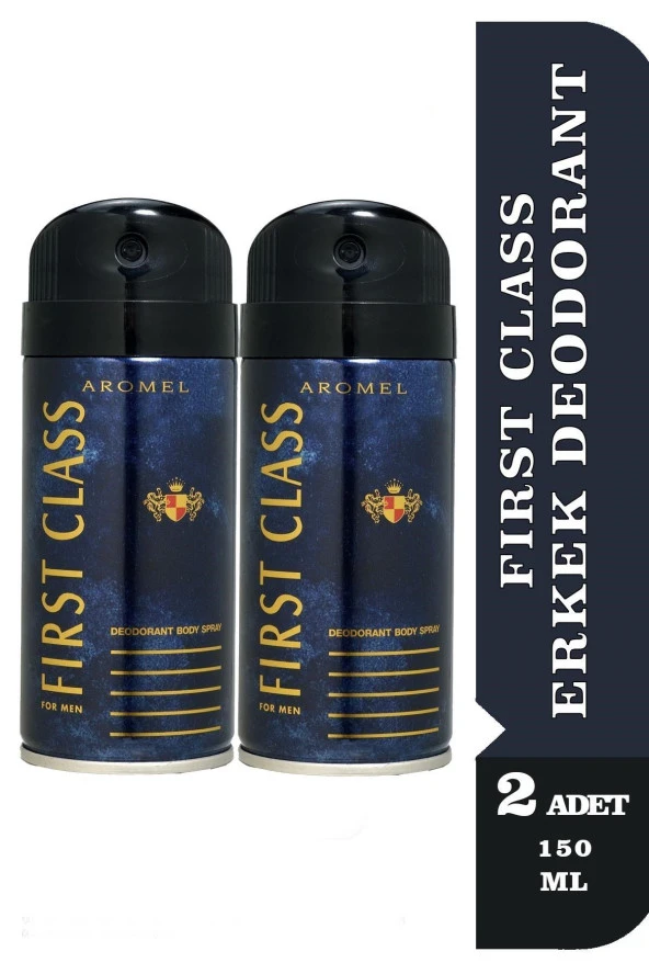 First Class Erkek Deodorant 150 ml 2 Adet