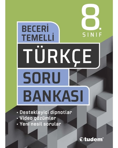 LGS 8. SINIF TÜRKÇE BECERİ TEMELLİ SORU BANKASI