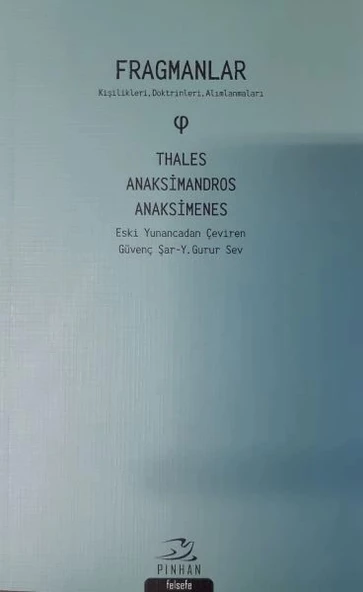 Fragmanlar: Kişilikleri-Doktrinleri-Alımlanmaları - 1
